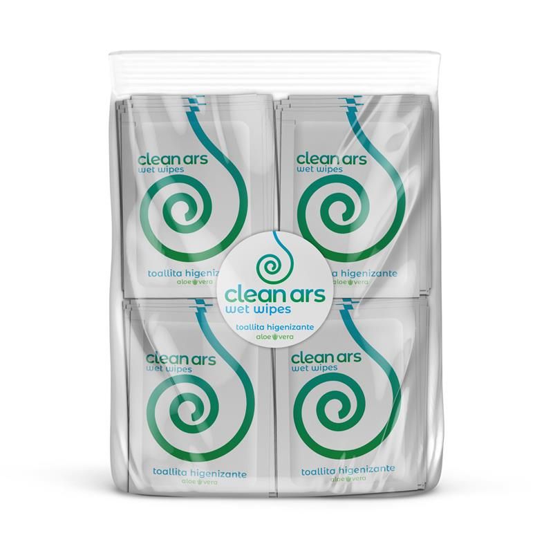 Monodose Hygienic Wipes with Aloe Vera 100 units Monodose Hygienic Wipes with Aloe Vera 100 units