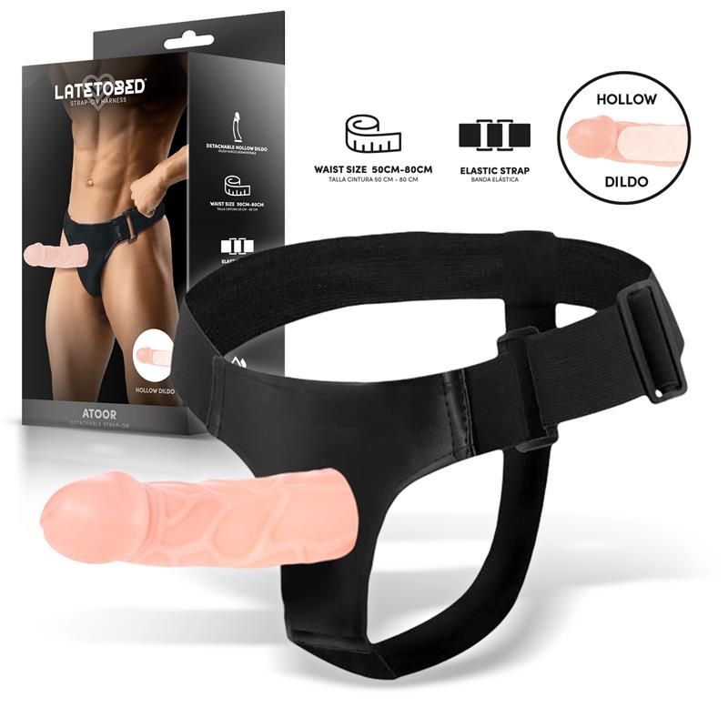 Atoor Detachable Strap-On with Hollow Dildo Atoor Detachable Strap-On with Hollow Dildo