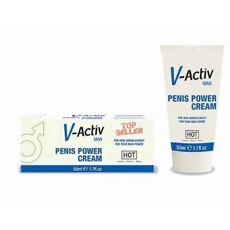 Hot V-Activ Penis Power Cream for Men 50 ml Hot V-Activ Penis Power Cream for Men 50 ml