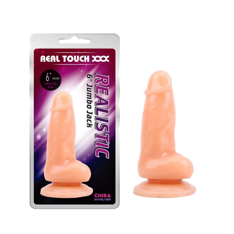 Dildo Realistic T-Skin 6 Jumbo Jack Dildo Realistic T-Skin 6 Jumbo Jack