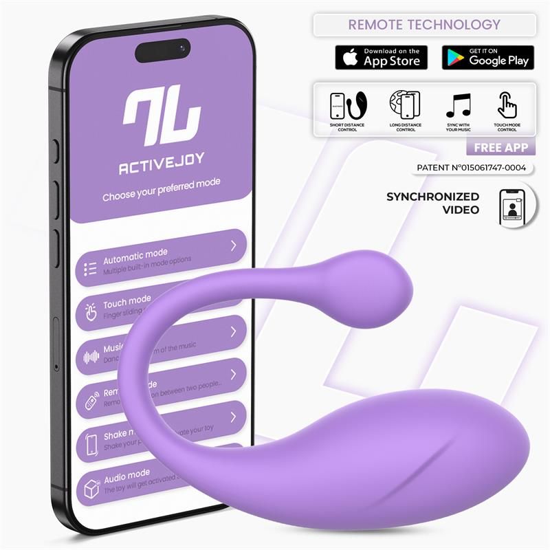 Bulby Egg Vibrator with App Lavander Bulby Egg Vibrator with App Lavander