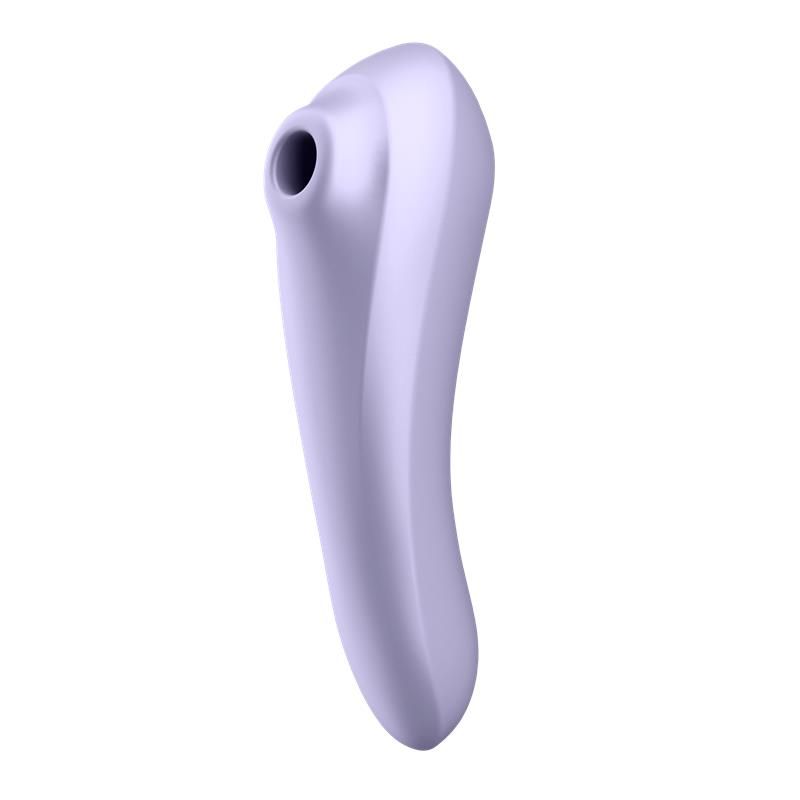 Dual Pleasure APP Vibe and Pule Air Sucker Rechargable Mauve Dual Pleasure APP Vibe and Pule Air Sucker Rechargable Mauve