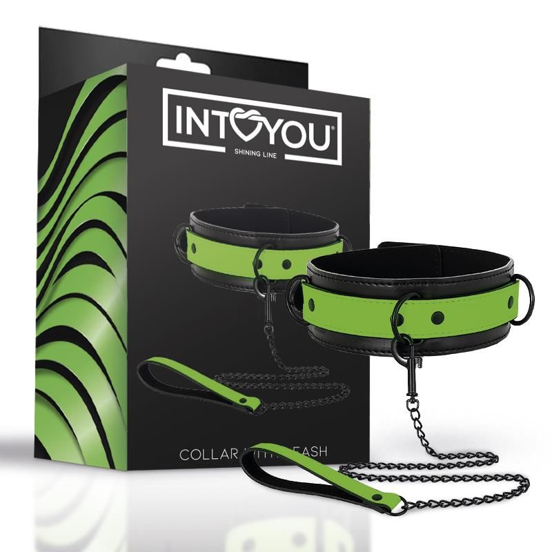 Glow in the Dark Collar with Leash Glow in the Dark Collar with Leash