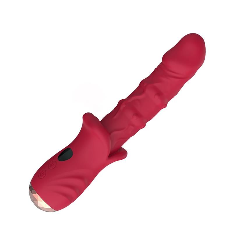 Vibrator with Heating and Vertical Movement Vibrator with Heating and Vertical Movement