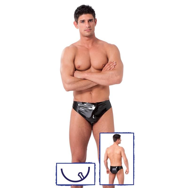 Boxer with Plug Inside Latex - Taglia L Boxer with Plug Inside Latex - Taglia L