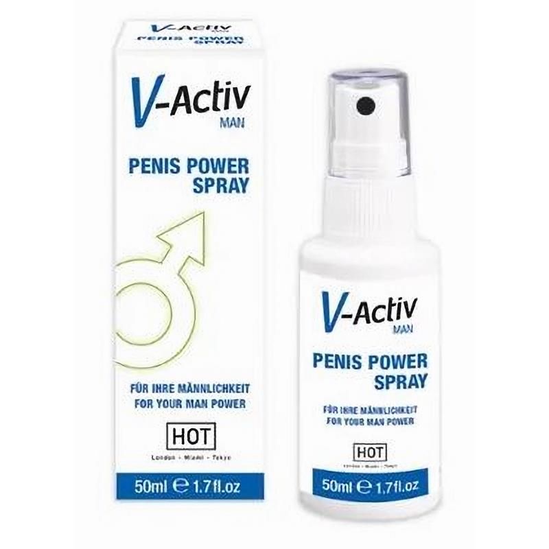 Hot V-Activ Penis Power Spray for Men 50 ml Hot V-Activ Penis Power Spray for Men 50 ml