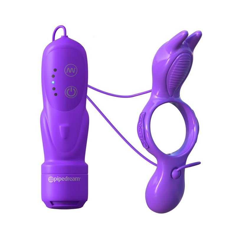 Fantasy C-Ringz His and Hers Ultimate Rabbit Purple Fantasy C-Ringz His and Hers Ultimate Rabbit Purple
