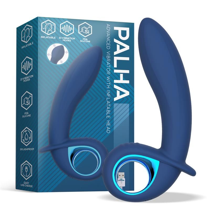 Alpha Advanced Vibe with Inflatable and Vibration Function USB Silicone Alpha Advanced Vibe with Inflatable and Vibration Function USB Silicone