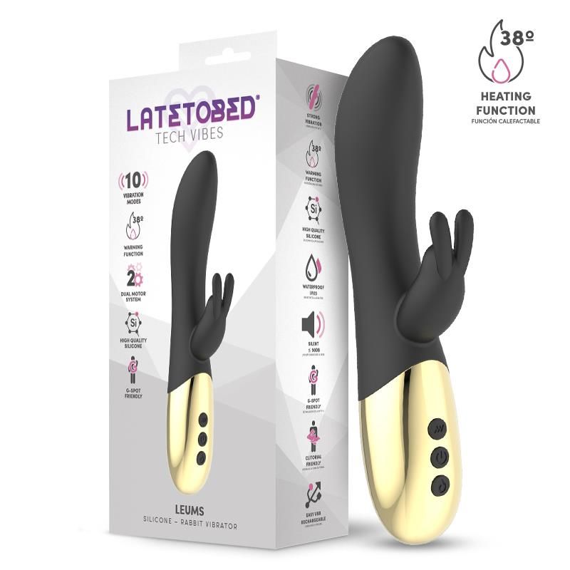 Leums Rabbit Vibe with Warming Functio G Spot Magnetic USB Leums Rabbit Vibe with Warming Functio G Spot Magnetic USB