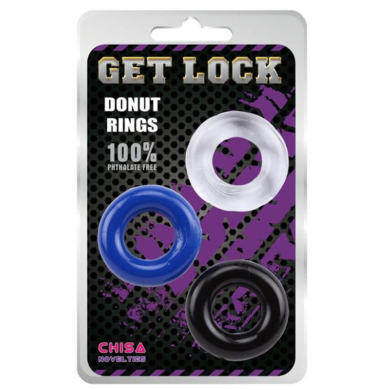 Donut Rings-Assorted 3 Pack Donut Rings-Assorted 3 Pack