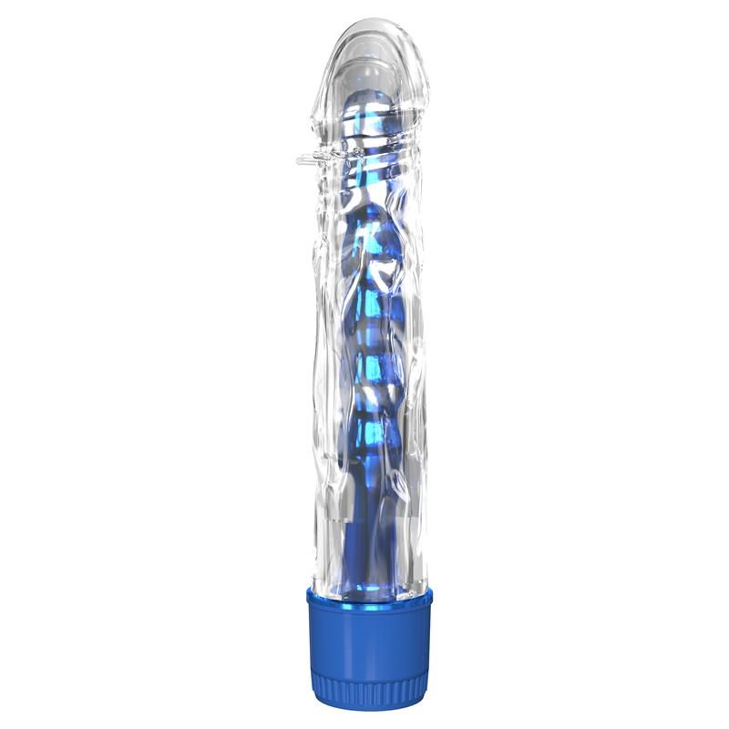 Vibe Mr. Twister Metalic Blue 17 cm Vibe Mr. Twister Metalic Blue 17 cm
