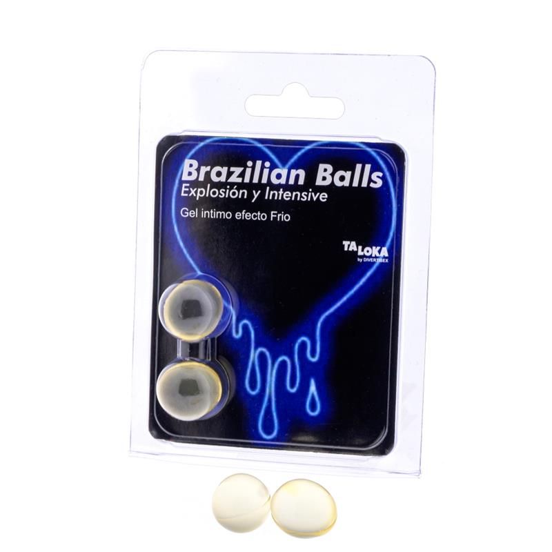 Set 2 Brazilian Balls Vibrator and Cold Efect Set 2 Brazilian Balls Vibrator and Cold Efect
