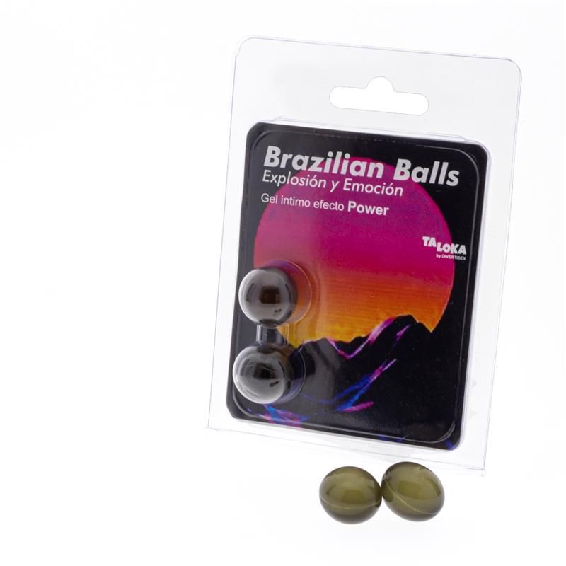 Set 2 Brazilian Balls Gel Power Efect Set 2 Brazilian Balls Gel Power Efect