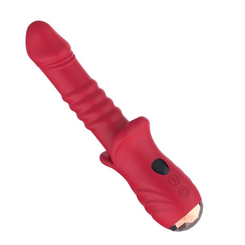 Vibrator with Thrusting G-spot and Digital Screen Vibrator with Thrusting G-spot and Digital Screen
