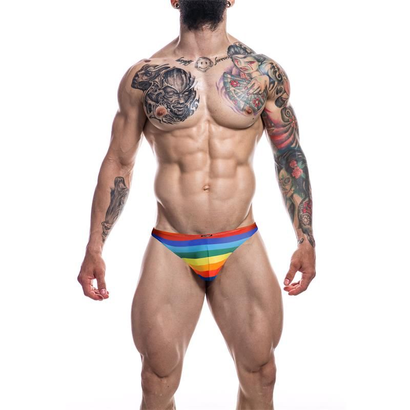 C4M03 Classic Thong Rainbow - Taglia XL C4M03 Classic Thong Rainbow - Taglia XL