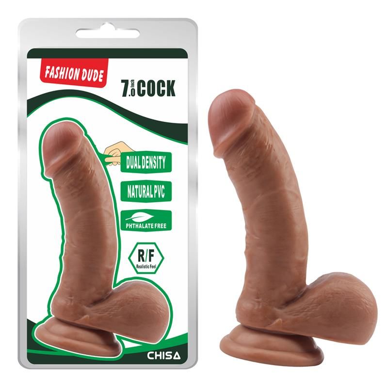 Dildo Dual Density Fashion Dude 17.5 x 4.1 cm Latin Dildo Dual Density Fashion Dude 17.5 x 4.1 cm Latin