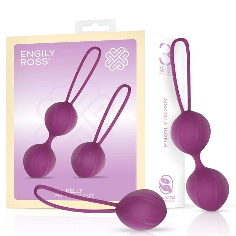 Kelly Kegel Balls Silicone Purple Kelly Kegel Balls Silicone Purple