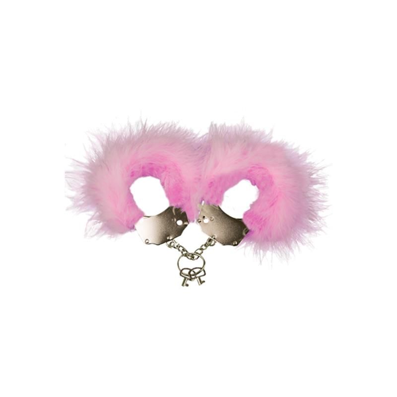 Cufs Metal and Feathers Pink Cufs Metal and Feathers Pink