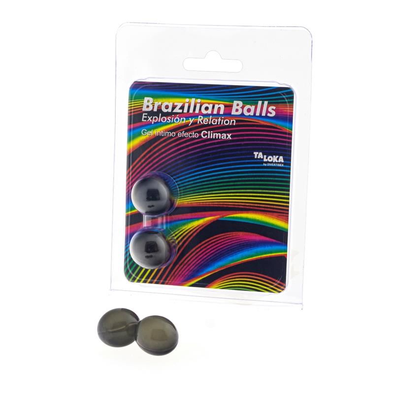 Set 2 Brazilian Balls Gel Climax Effect Set 2 Brazilian Balls Gel Climax Effect