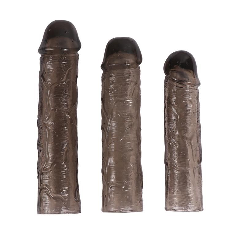 Pack 3 Pennis Sleeve Alex Black Pack 3 Pennis Sleeve Alex Black