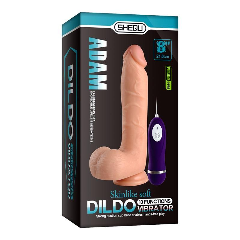 Realistic Vibe Remote Control Adam 21 cm Realistic Vibe Remote Control Adam 21 cm