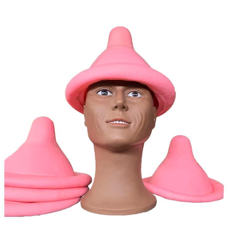 condom-shaped hat condom-shaped hat