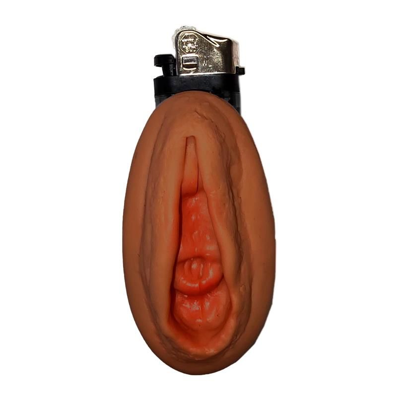Vagina Shaped Lighter Brown Vagina Shaped Lighter Brown