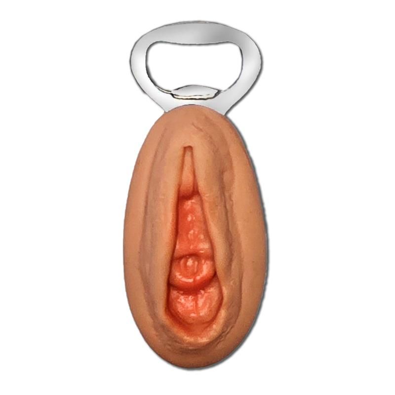 Vagina-shaped bottle opener Vagina-shaped bottle opener