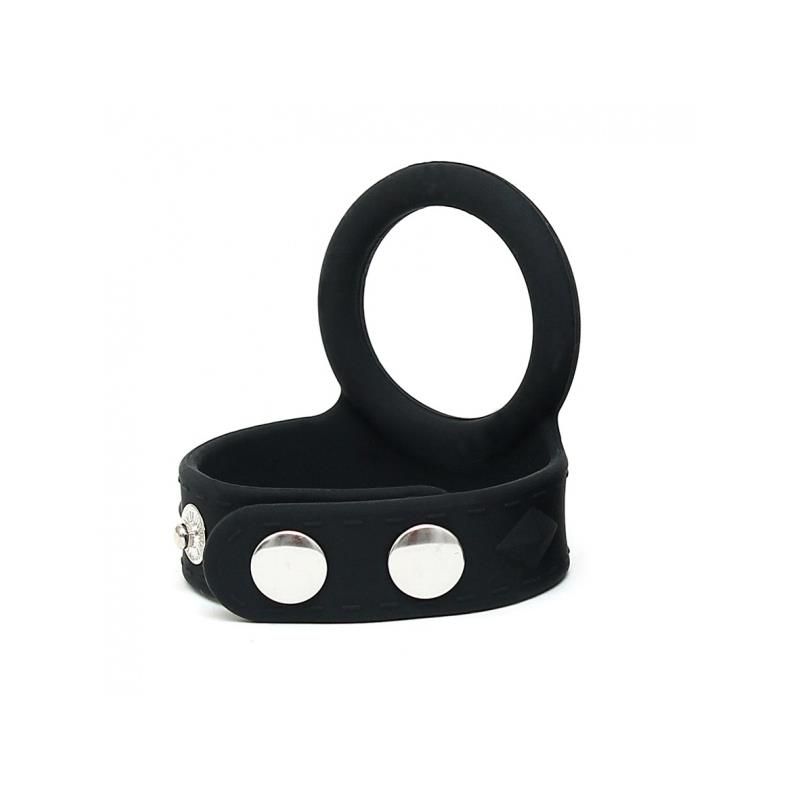 Penis Strap with Cockring Silicone - Taglia M/L Penis Strap with Cockring Silicone - Taglia M/L