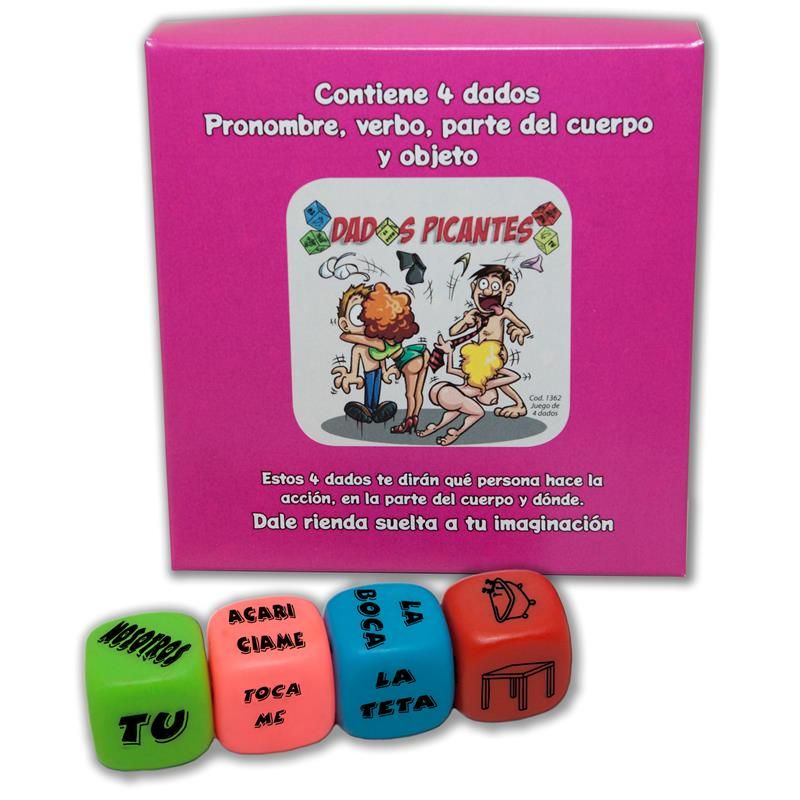 Set of 4 Fluorescent Dice Set of 4 Fluorescent Dice