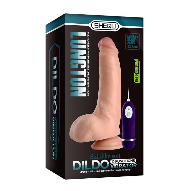Realistic Vibe Remote Control Duke Lungton 22.5 cm Realistic Vibe Remote Control Duke Lungton 22.5 cm