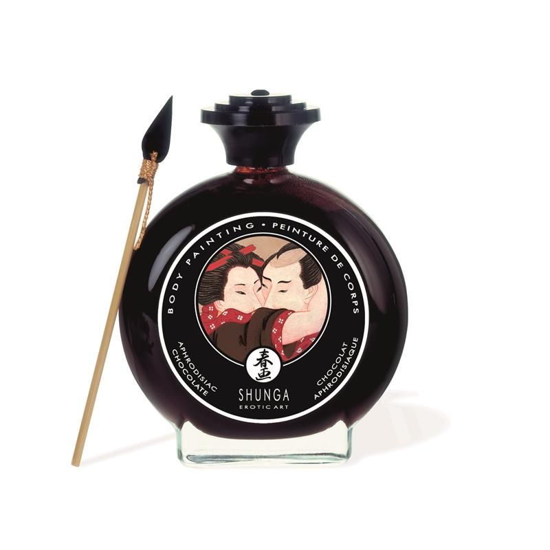 Shunga Kisable Body Paint Chocolate Flavor Shunga Kisable Body Paint Chocolate Flavor