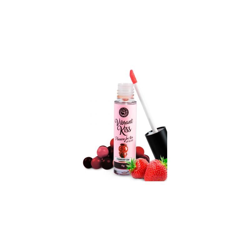 Lip Gloss Vibrant Kiss Flavor Strawberry Gum Lip Gloss Vibrant Kiss Flavor Strawberry Gum