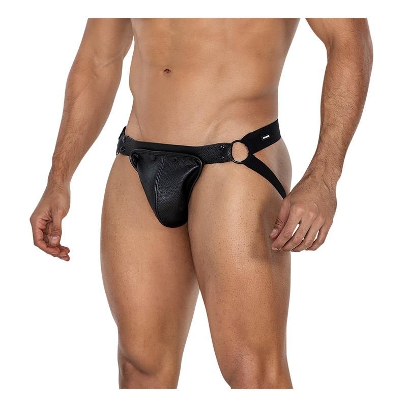 JOCKSTR4P02 Jockstrap Jock snap Black - Taglia L/XL JOCKSTR4P02 Jockstrap Jock snap Black - Taglia L/XL