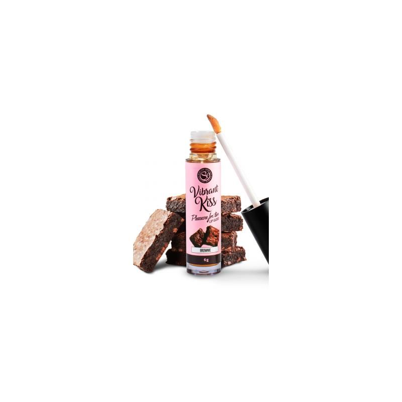 Lip Gloss Vibrant Kiss Flavor Brownie Lip Gloss Vibrant Kiss Flavor Brownie