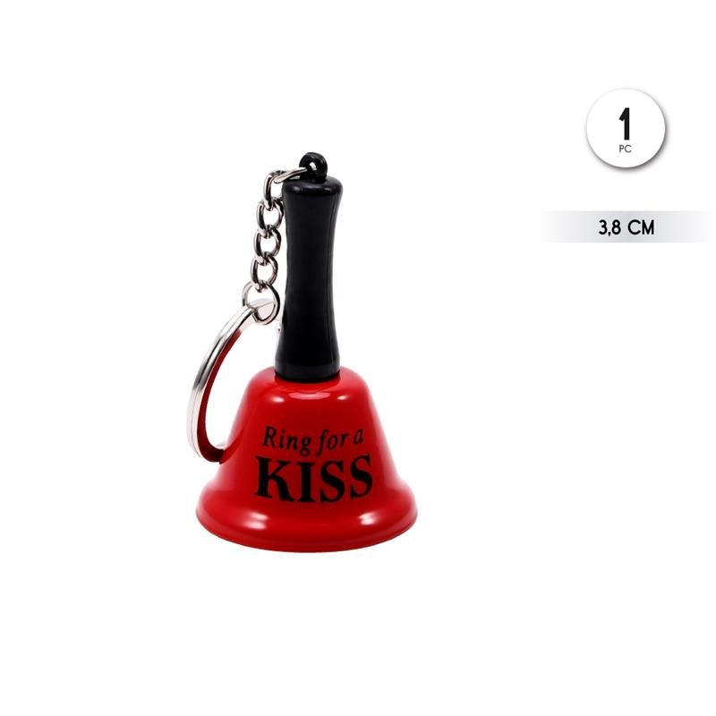 Mini Bell keychain Ring for a Kiss Mini Bell keychain Ring for a Kiss