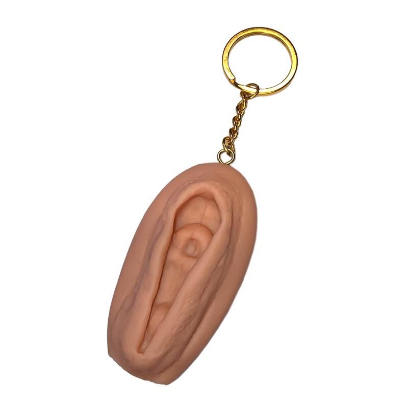Vagina Shaped Keyring Vagina Shaped Keyring