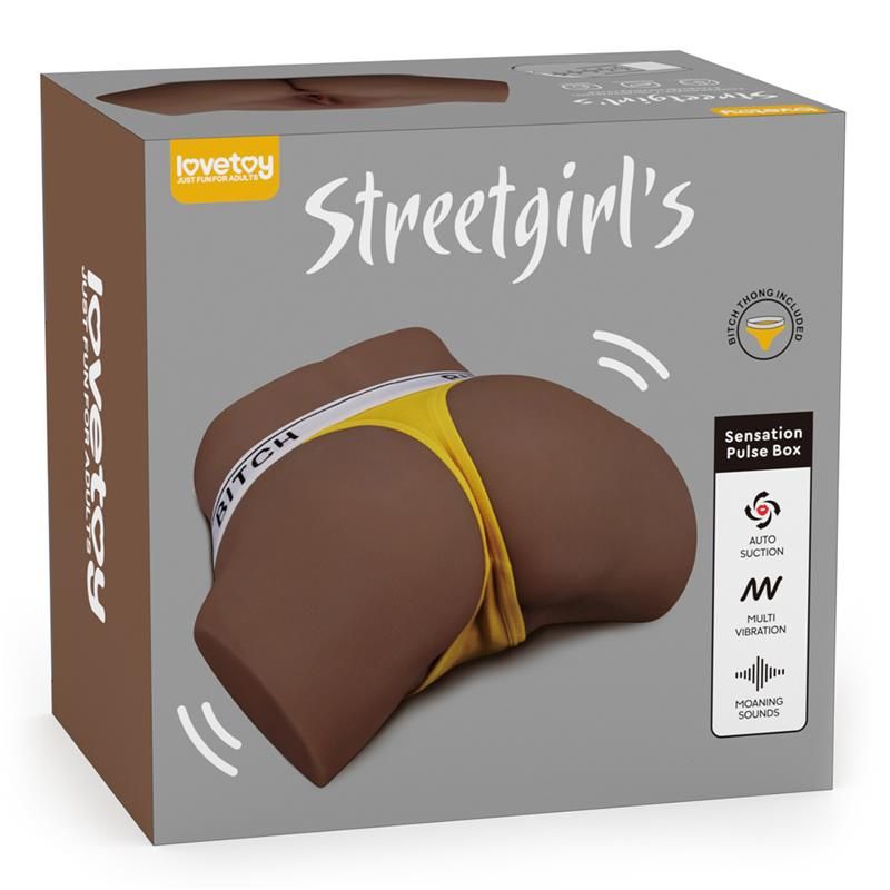 Streetgirls Sensation Pulse with Vibration and Moans Streetgirls Sensation Pulse with Vibration and Moans