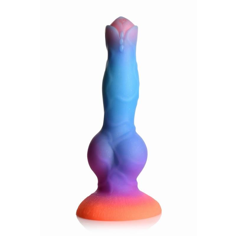 Glow-In-The-Dark Alien Dildo 8.5 Glow-In-The-Dark Alien Dildo 8.5