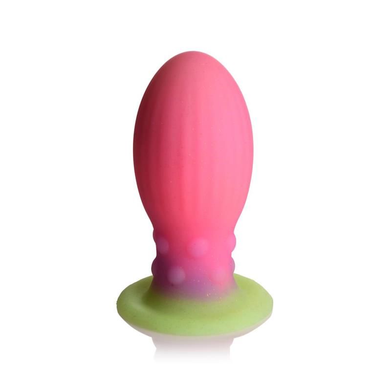 Glow-In-The-Dark Silicone Xeno Egg Large 5.25 Glow-In-The-Dark Silicone Xeno Egg Large 5.25