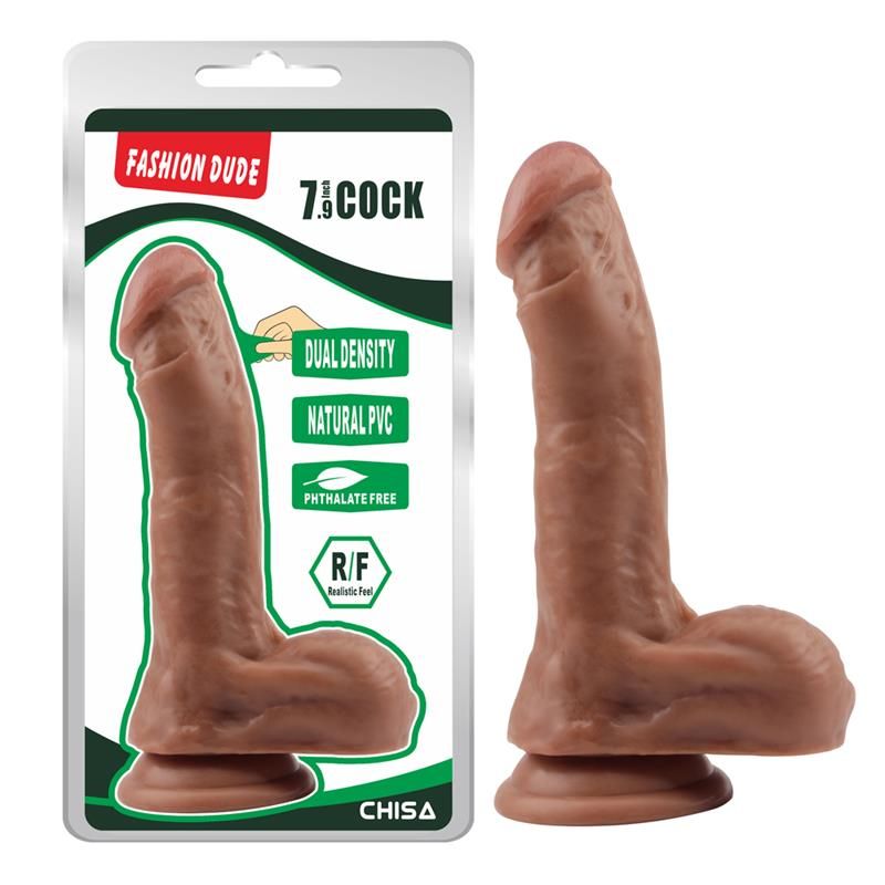 Dildo Dual Density Fashion Dude 20.5 x 4.5 cm Latin Dildo Dual Density Fashion Dude 20.5 x 4.5 cm Latin