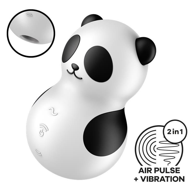 Clit Sucker with vibration Pocket Panda Clit Sucker with vibration Pocket Panda