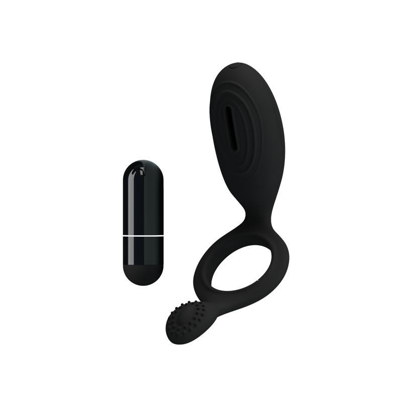 Pretty Love Cock Ring Ethel Black Pretty Love Cock Ring Ethel Black