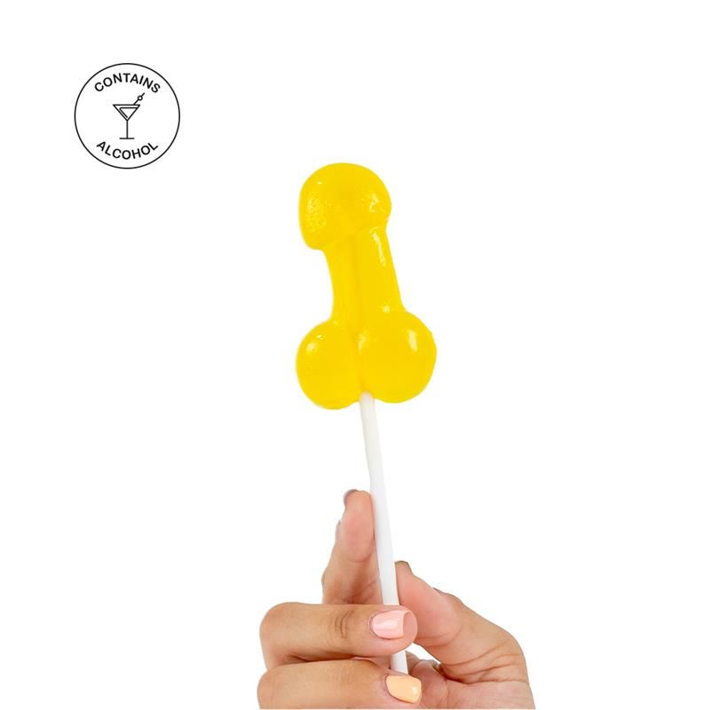 Penis Shaped Lollipop Pi?a Colada Flavor with Alcohol Penis Shaped Lollipop Pi?a Colada Flavor with Alcohol