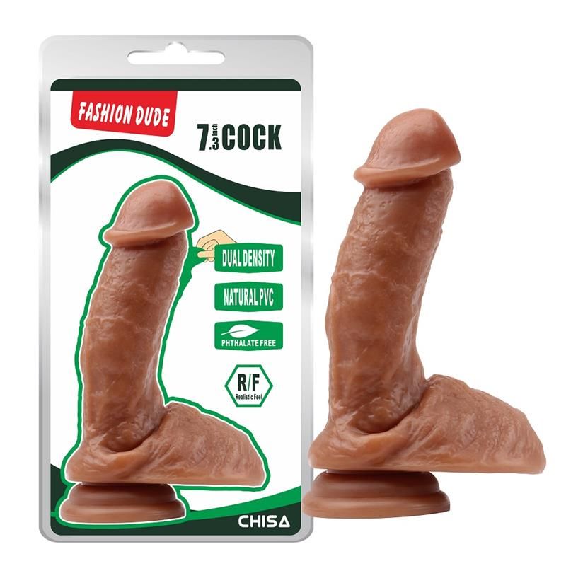 Dildo Dual Density Fashion Dude 18.5 x 4.3 cm Latin Dildo Dual Density Fashion Dude 18.5 x 4.3 cm Latin