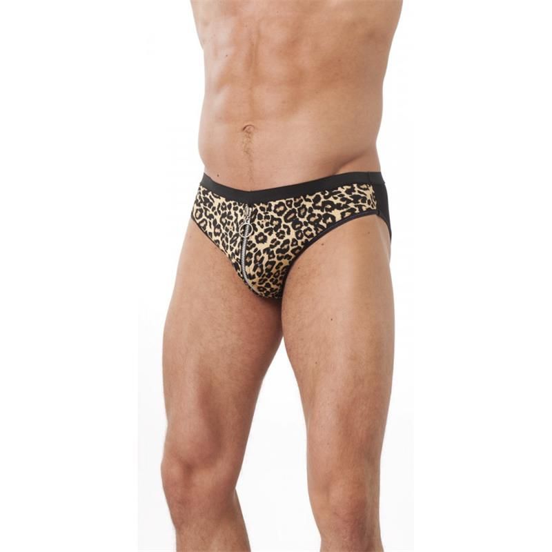 Slips with Zipper Leopard One Size Slips with Zipper Leopard One Size