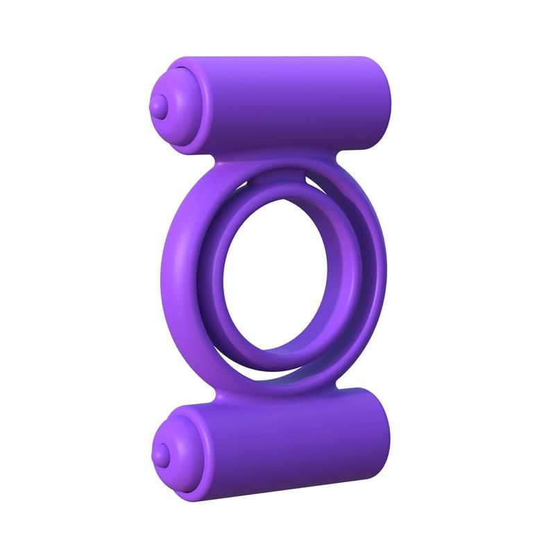 Fantasy C-Ringz Silicone Double Delight Purple Fantasy C-Ringz Silicone Double Delight Purple