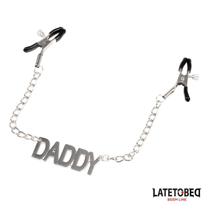 Nipple Clamps with Daddy Nipple Clamps with Daddy