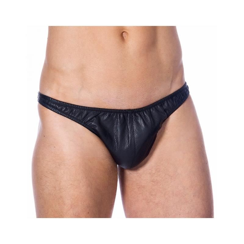 Leather Briefs Black - Taglia M Leather Briefs Black - Taglia M
