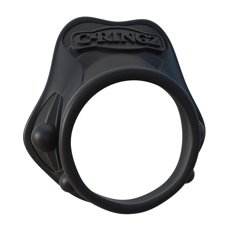 Fantasy C-Ringz Rock Hard Ring Black Fantasy C-Ringz Rock Hard Ring Black